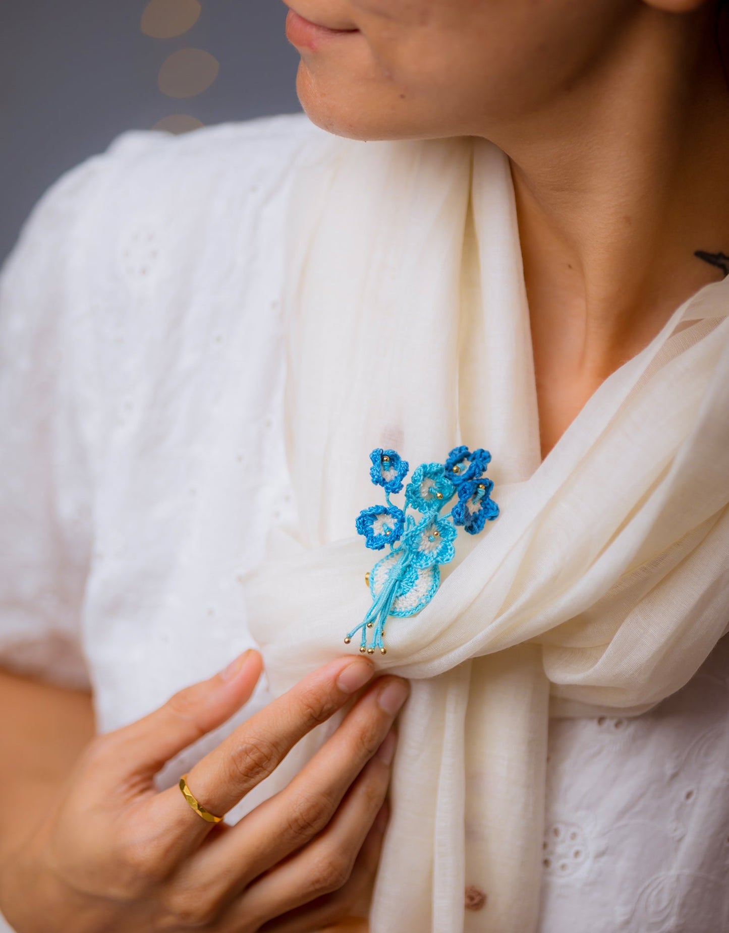 Garden Handcrafted Brooch