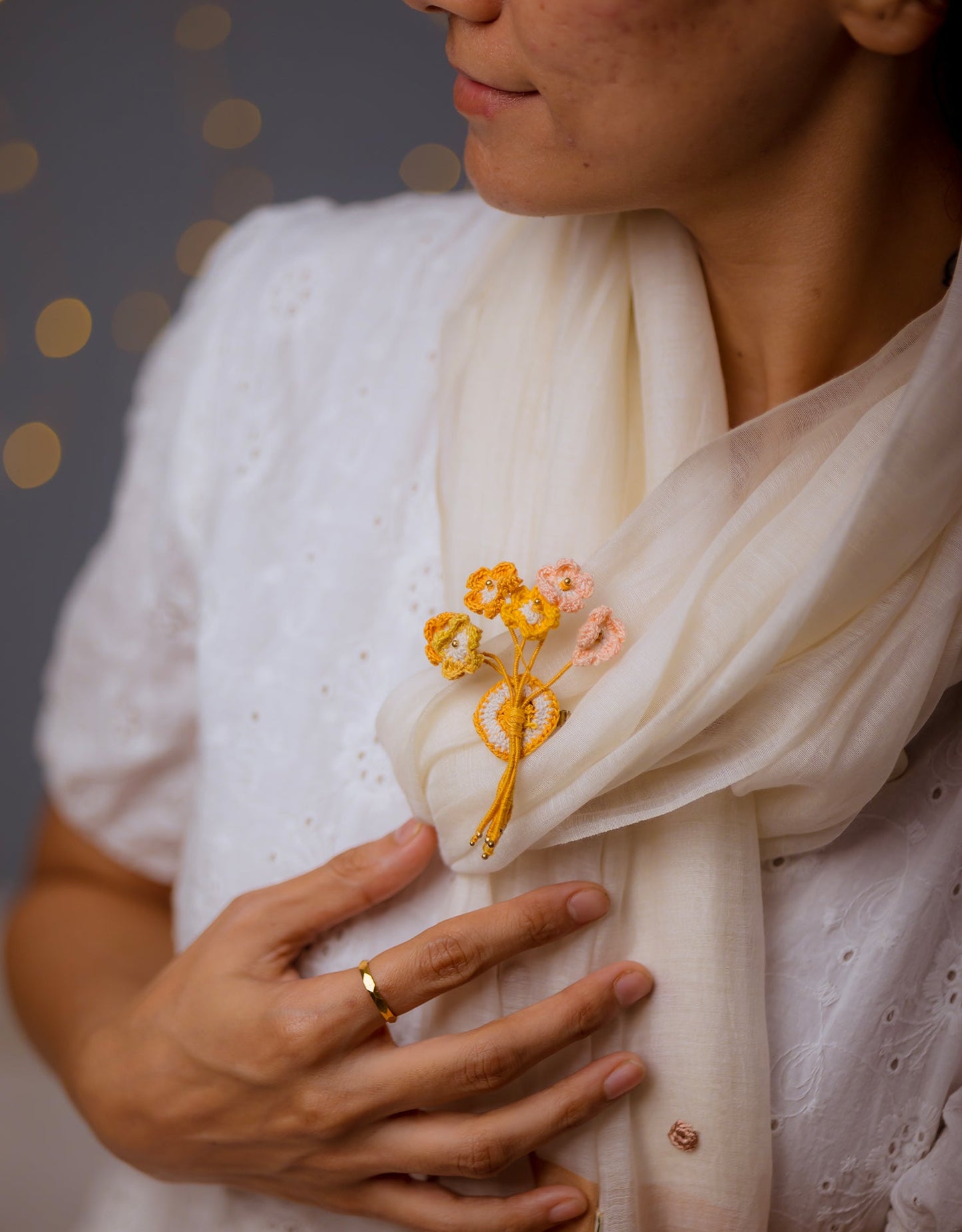 Garden Handcrafted Brooch
