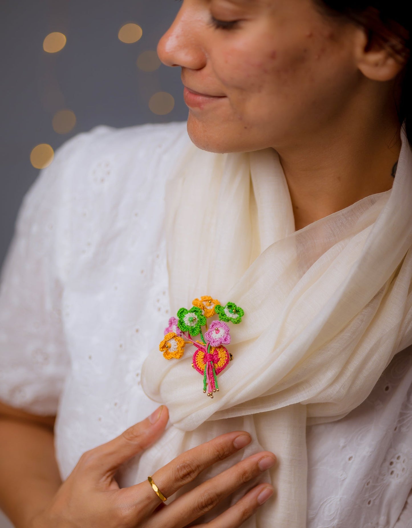 Garden Handcrafted Brooch