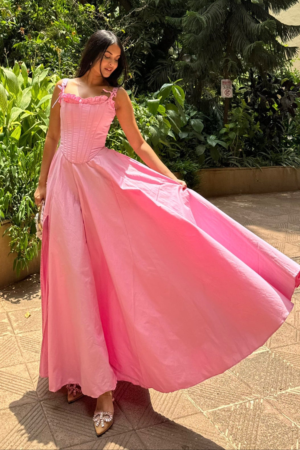 Corset Top with Dress (2 piece)