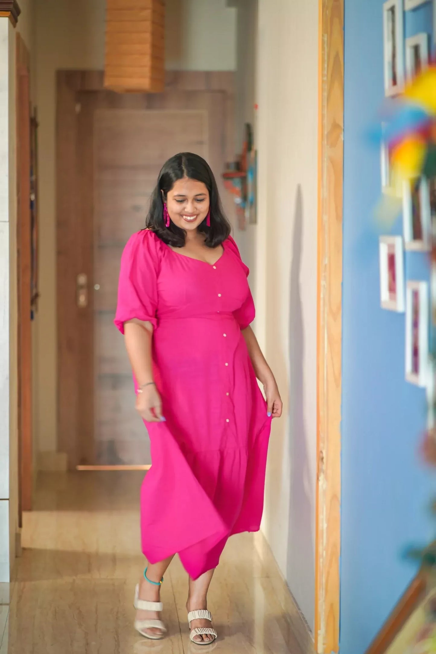 Pink-cotton-dress-5