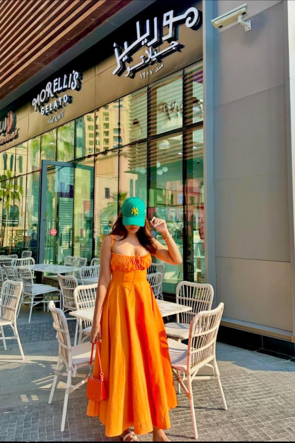 Milkmaid Corset Strappy Dress