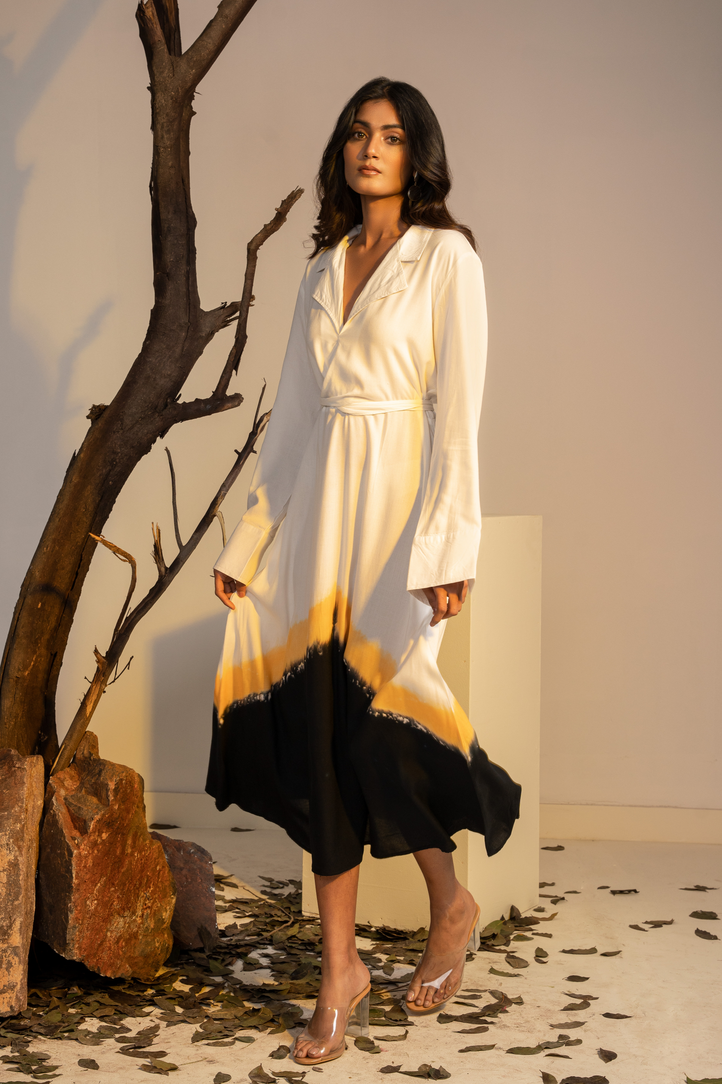 Diana A-line Collared Dress