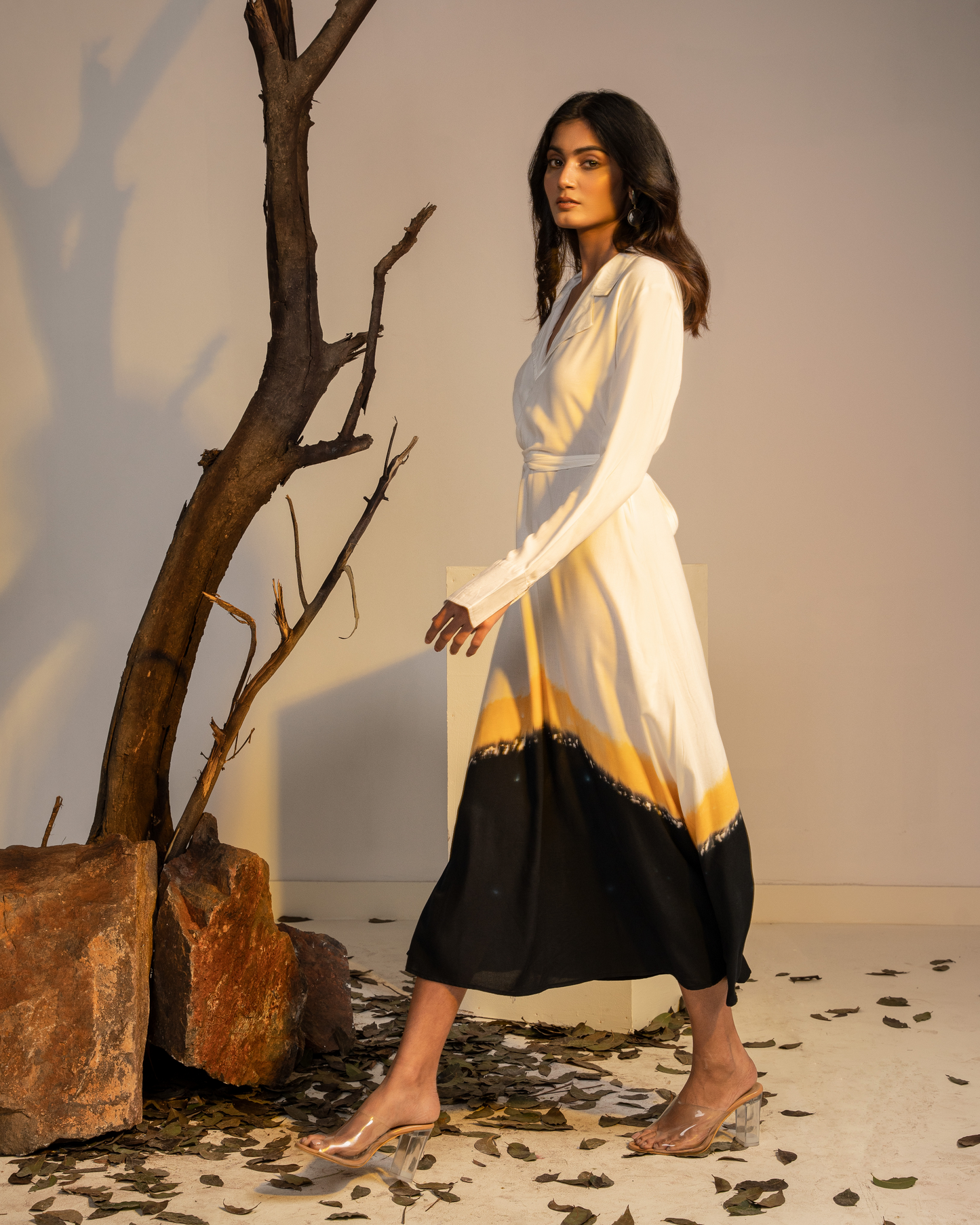Diana A-line Collared Dress