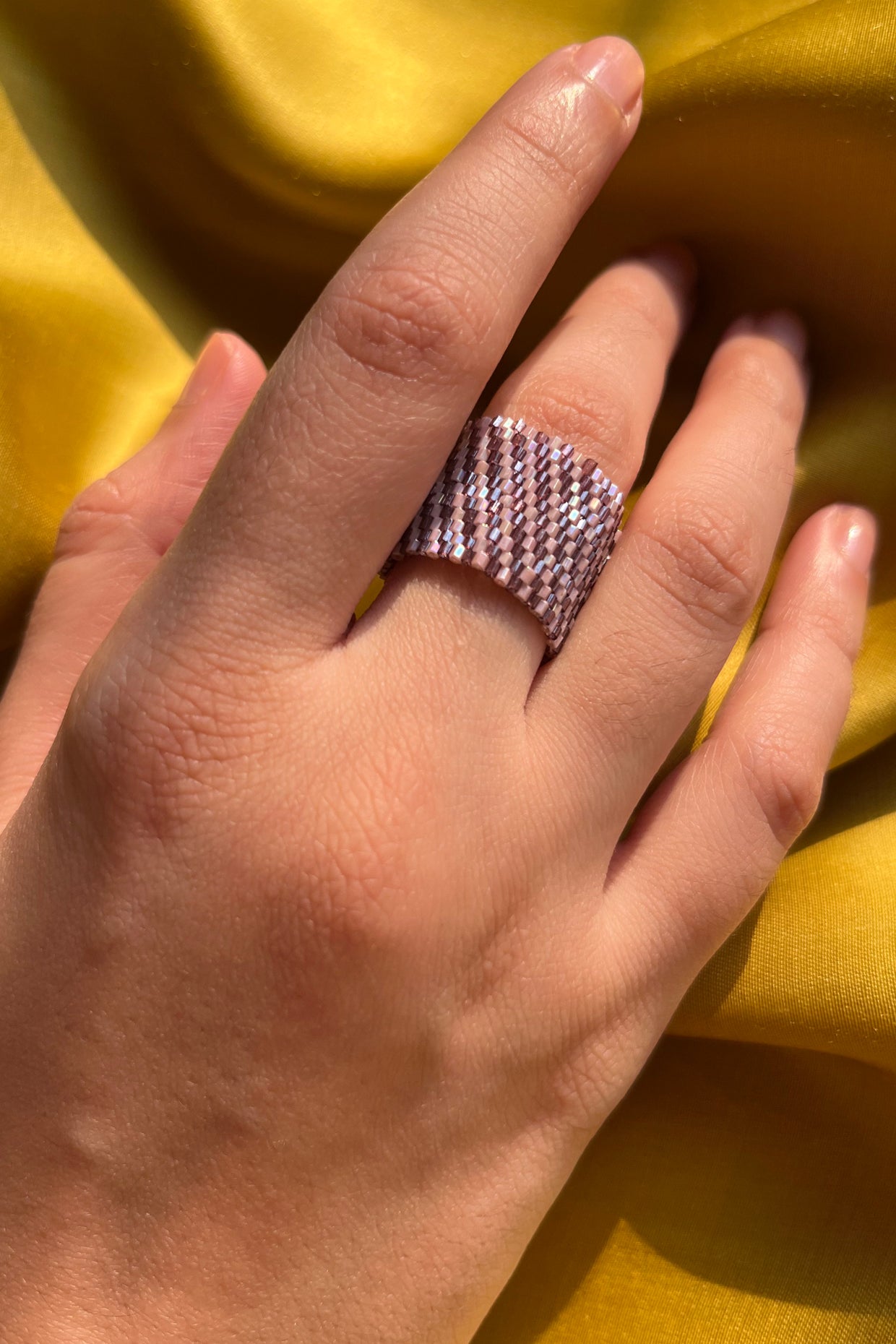 Luna Beaded Ring