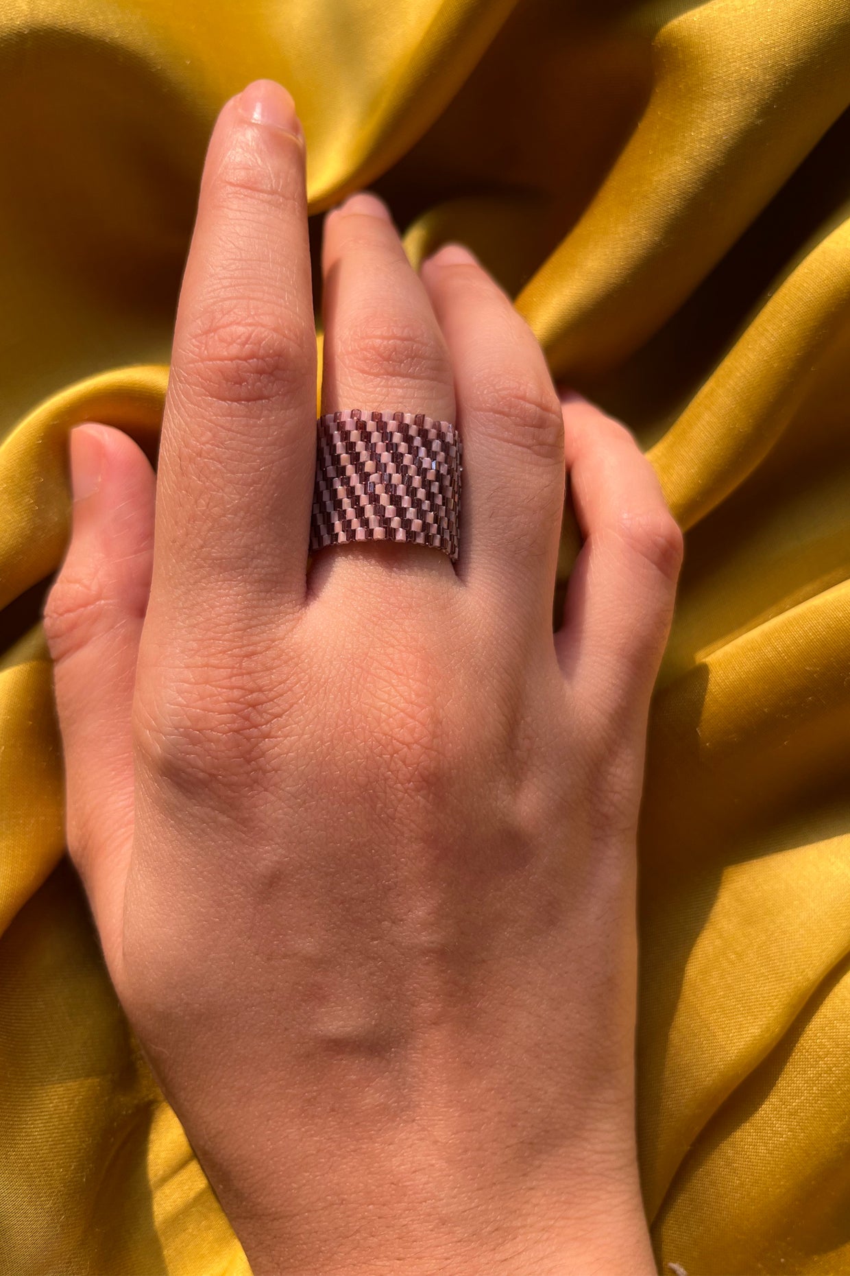 Luna Beaded Ring