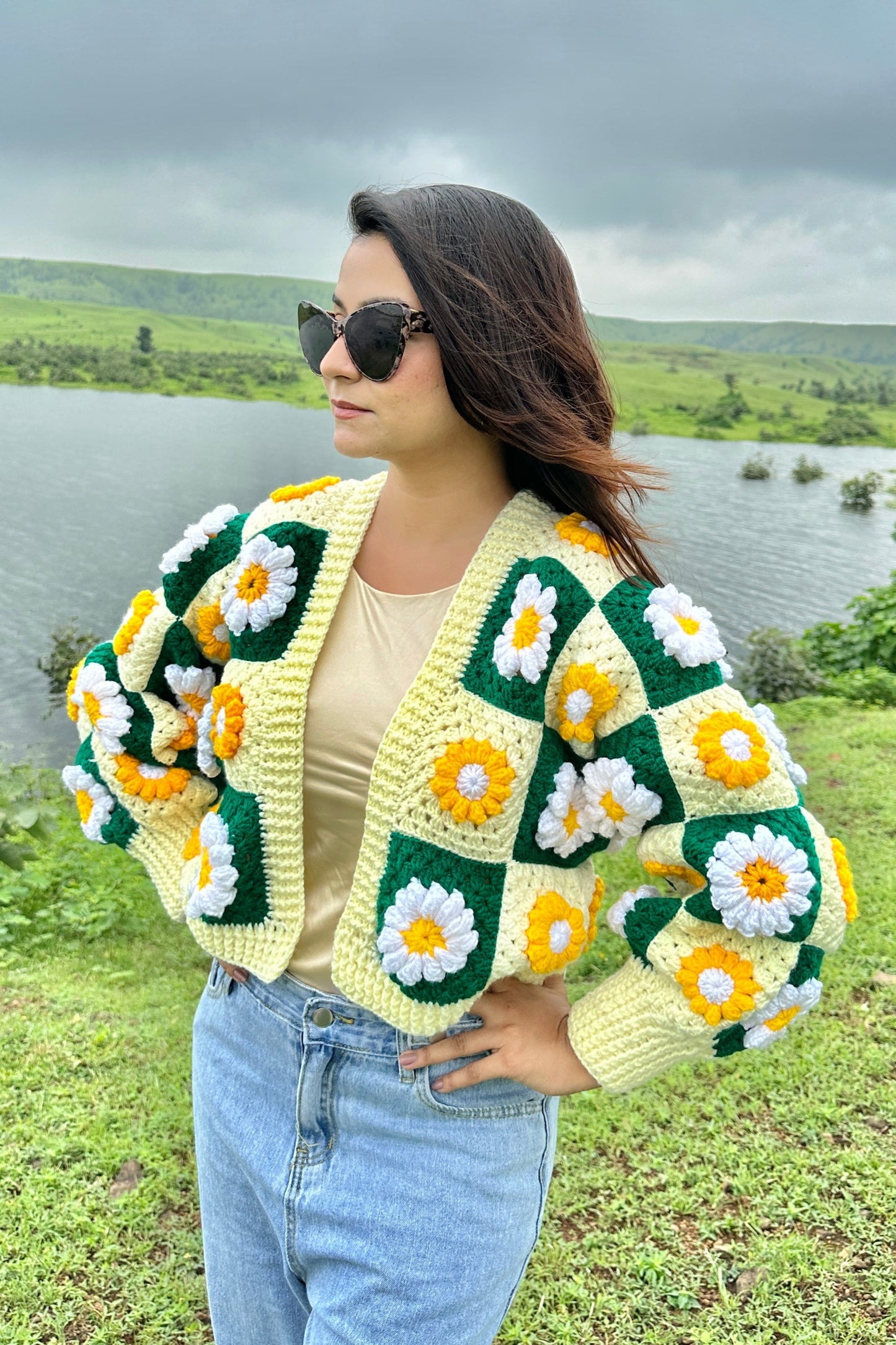 Helios Sunshine Handmade Cardigan