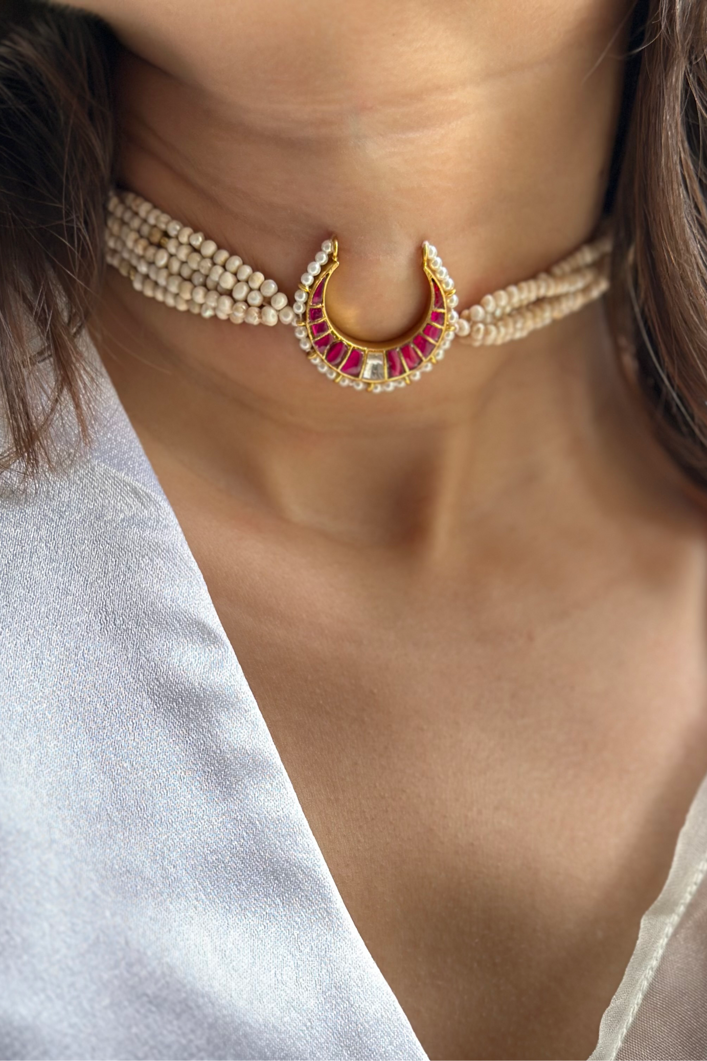 Chaand Kundan Choker
