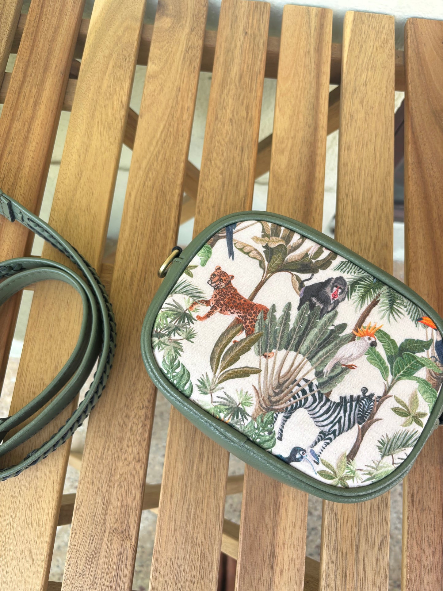 Jungle Luxe Handcrafted Sling Bag