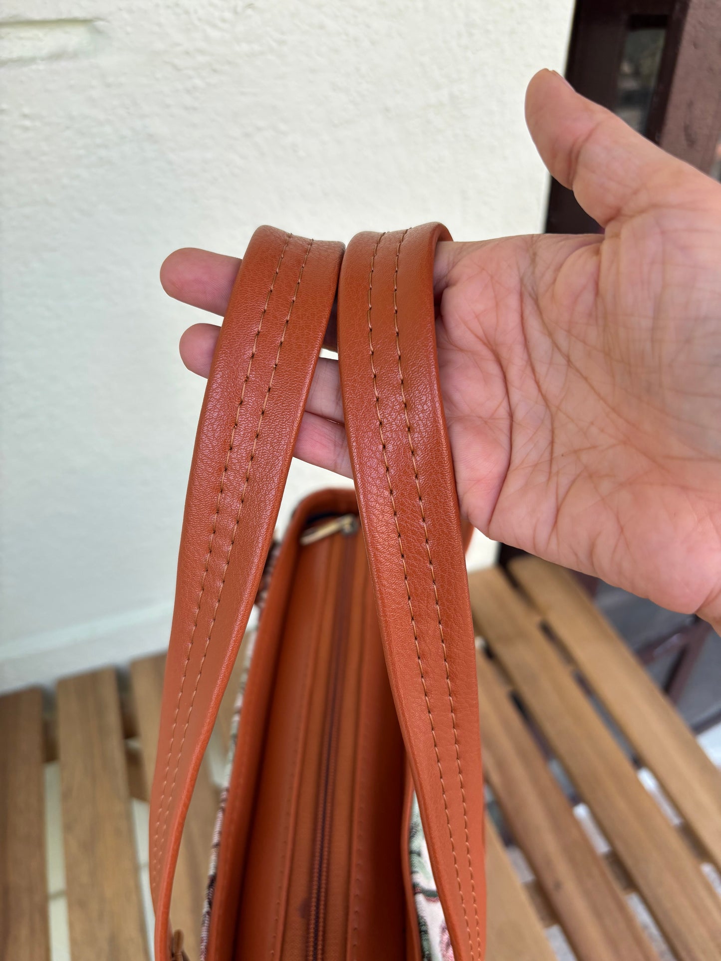 Vintage Bloom Handcrafted Tote