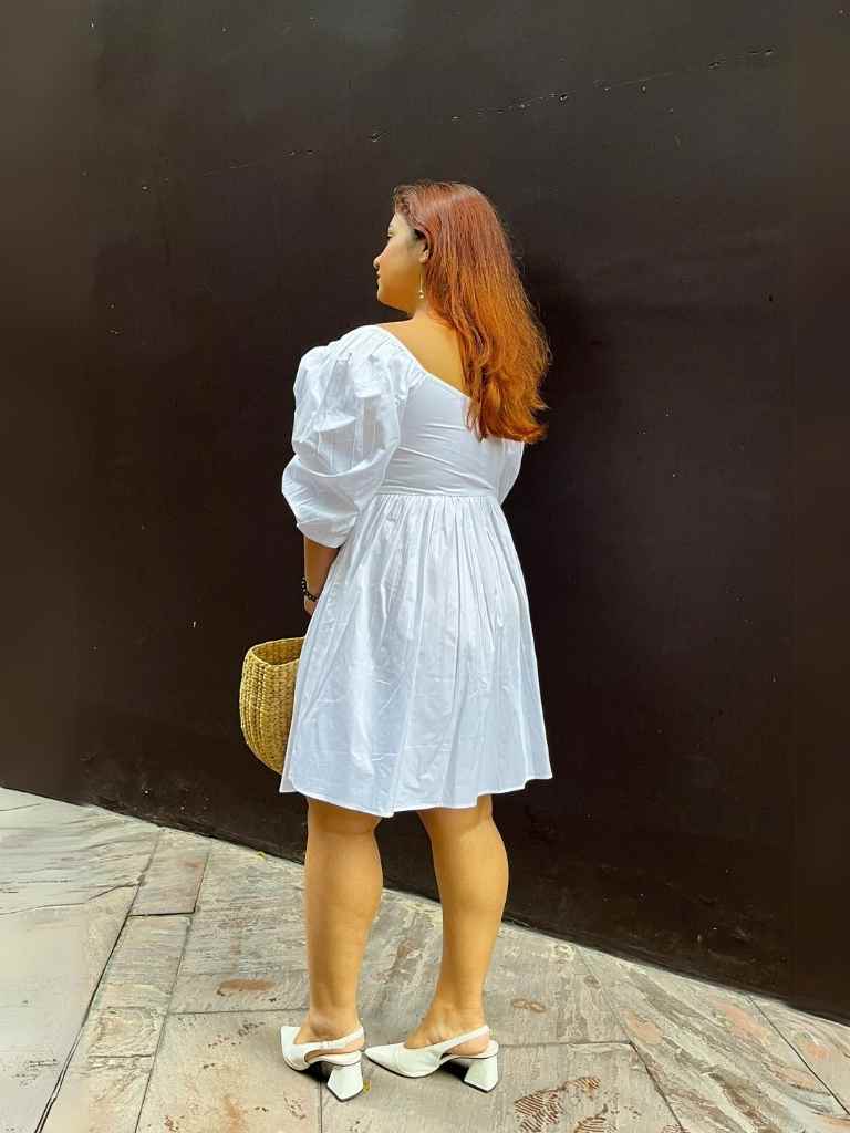 Aster Cotton Mini Dress
