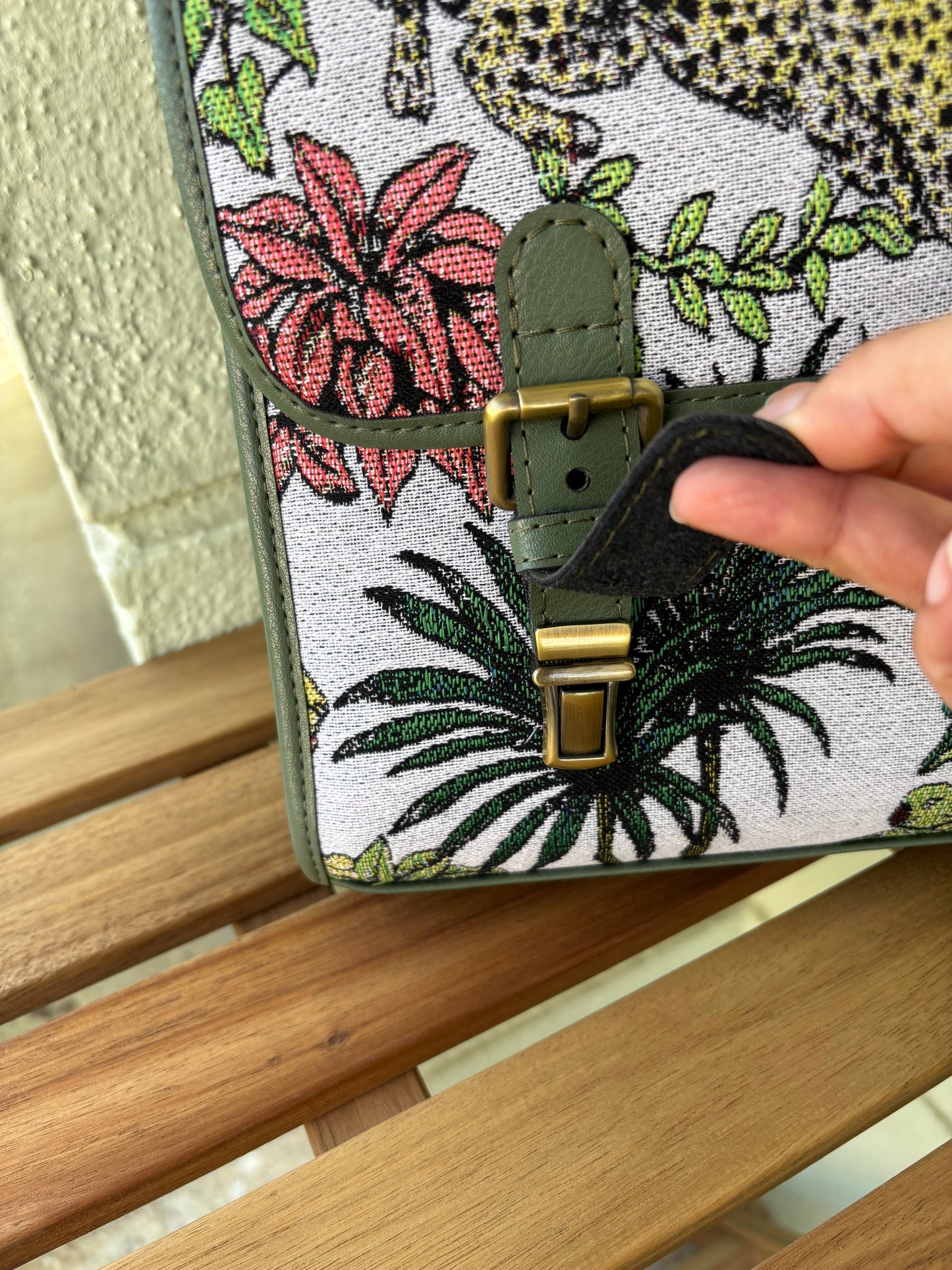 Savanna Luxe Handcrafted Saddle Bag