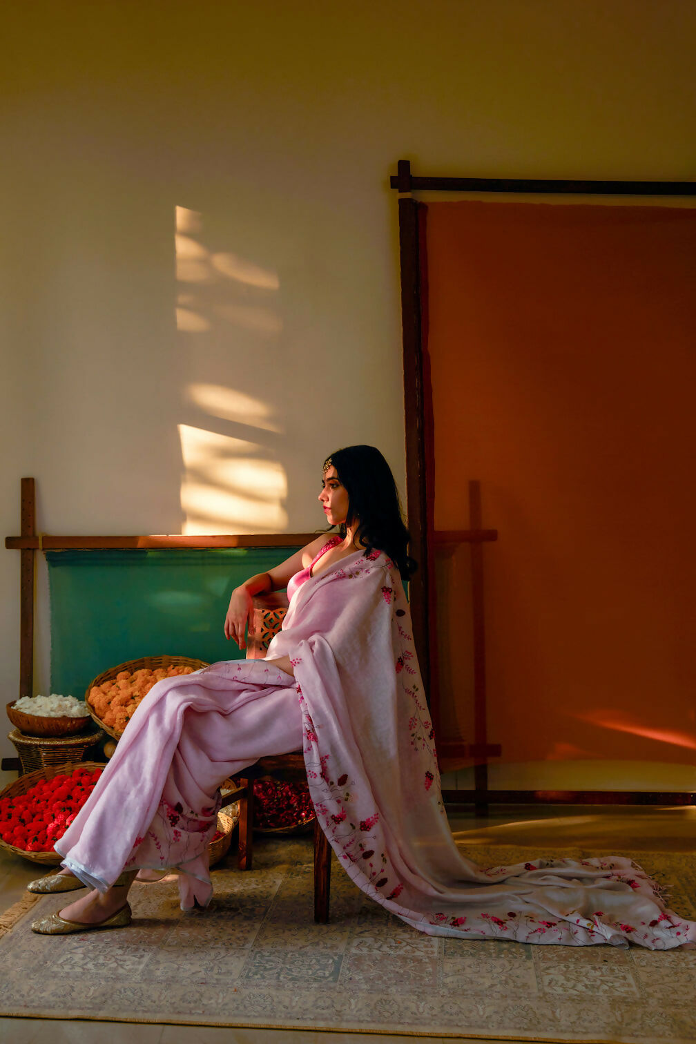 Rida Linen Saree