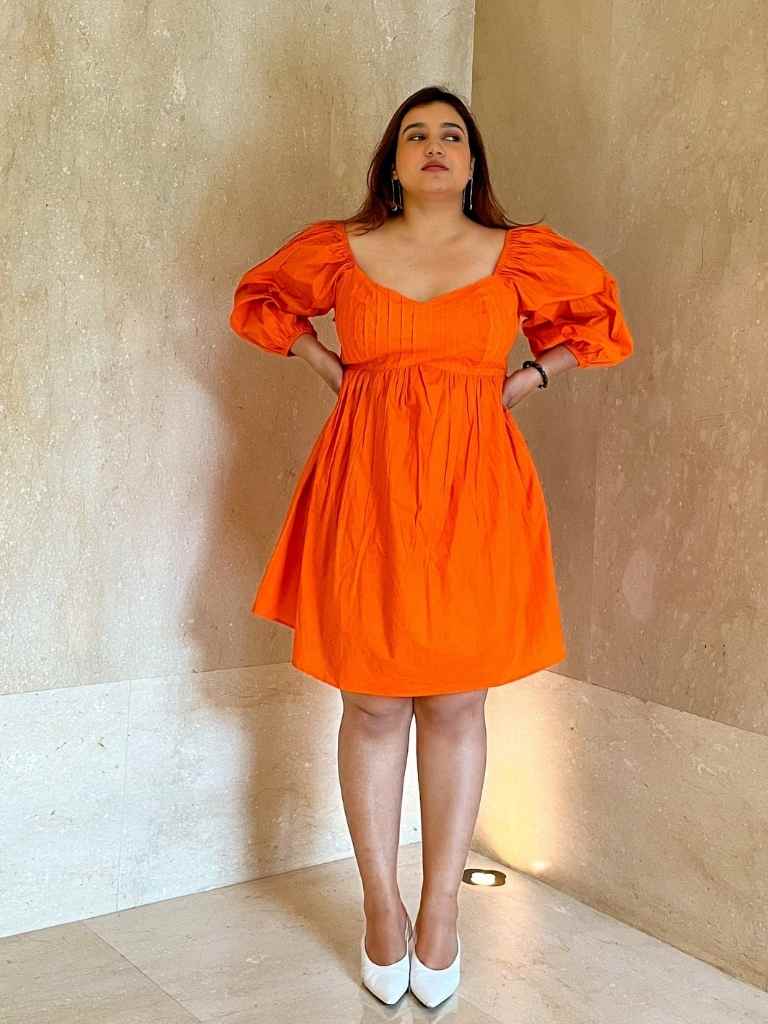 Aster Cotton Mini Dress