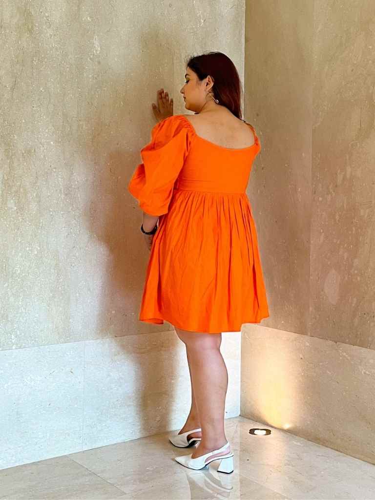 Aster Cotton Mini Dress