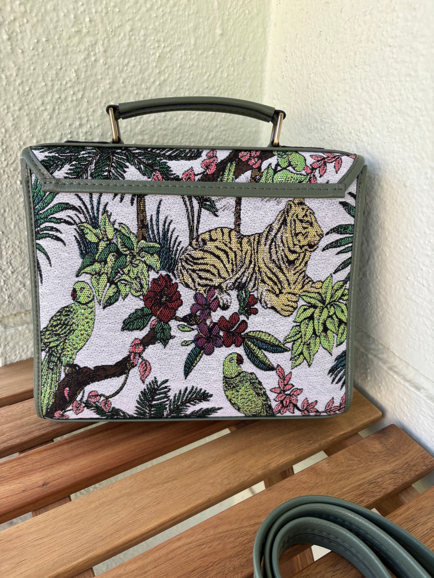 Savanna Luxe Handcrafted Saddle Bag