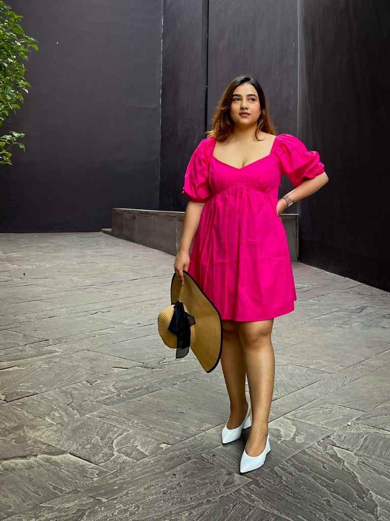 Aster Cotton Mini Dress