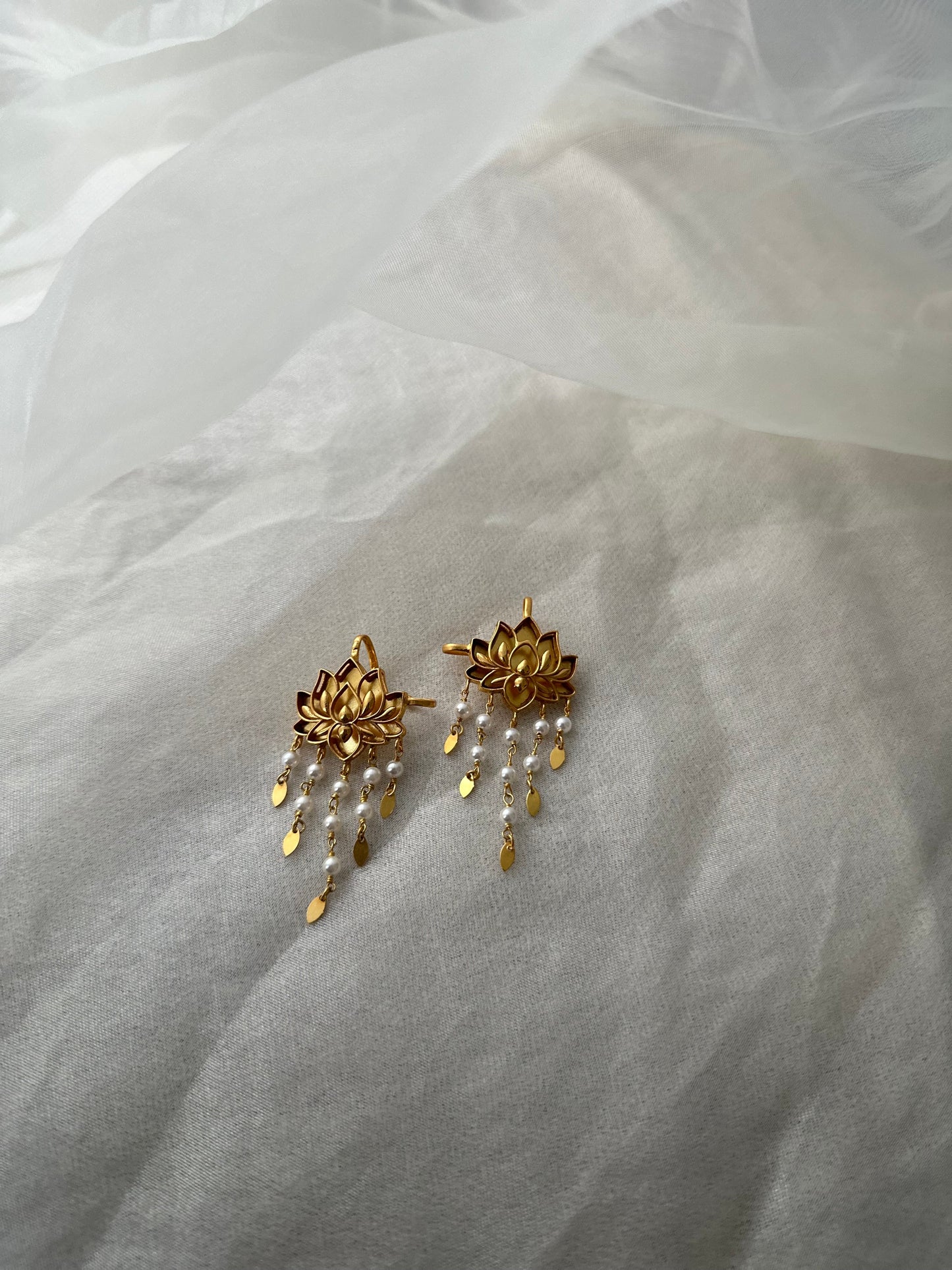 Padma Lotus Bugadi Earrings