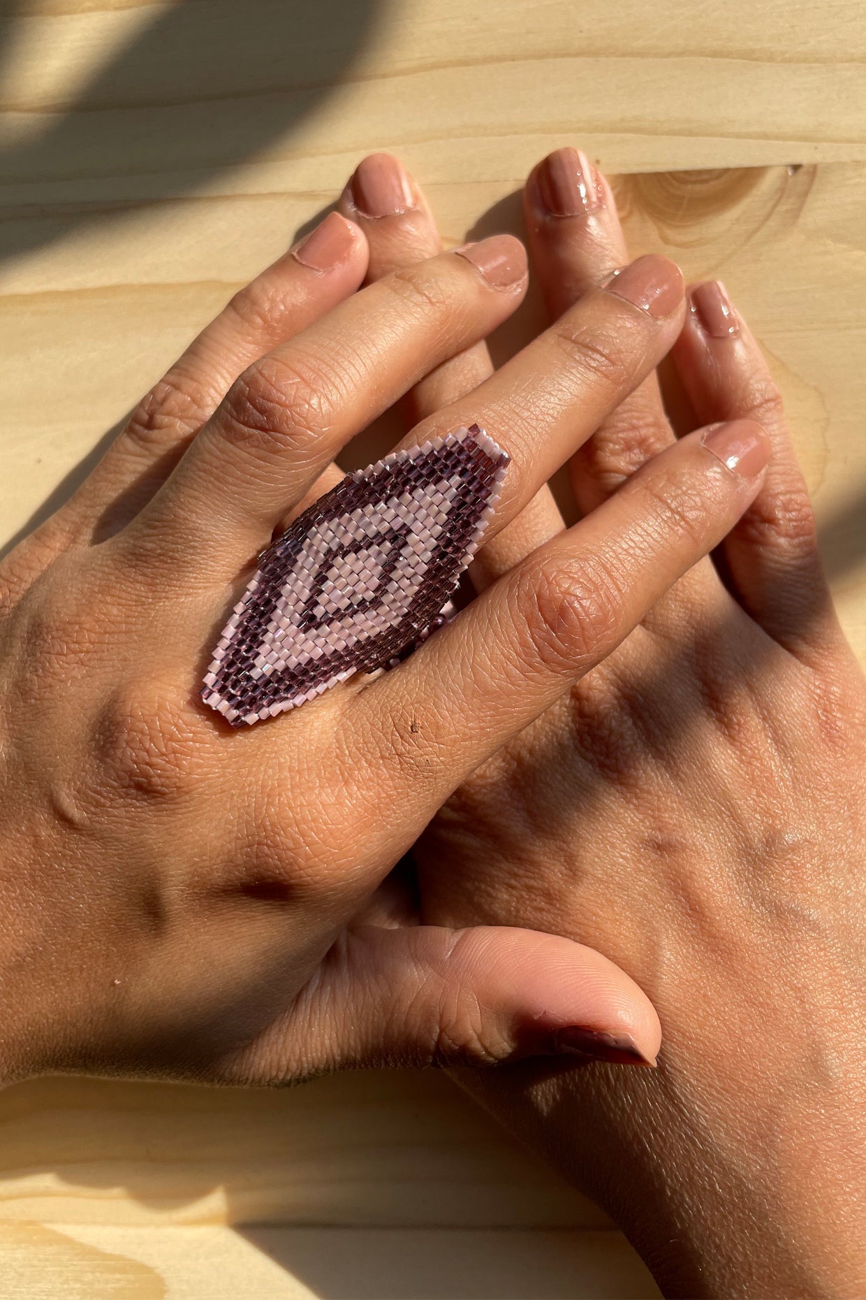 Heera Beaded Ring