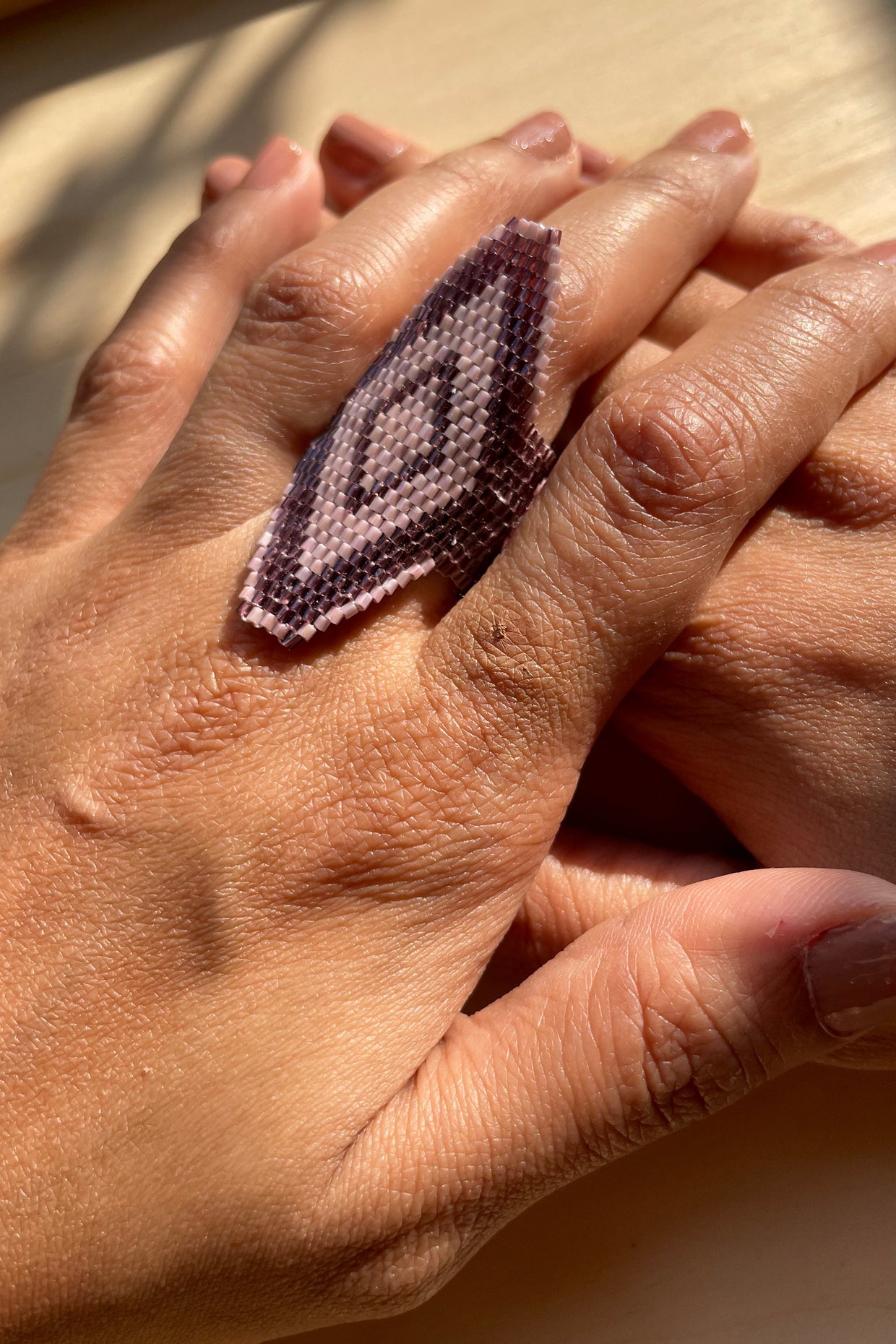 Heera Beaded Ring