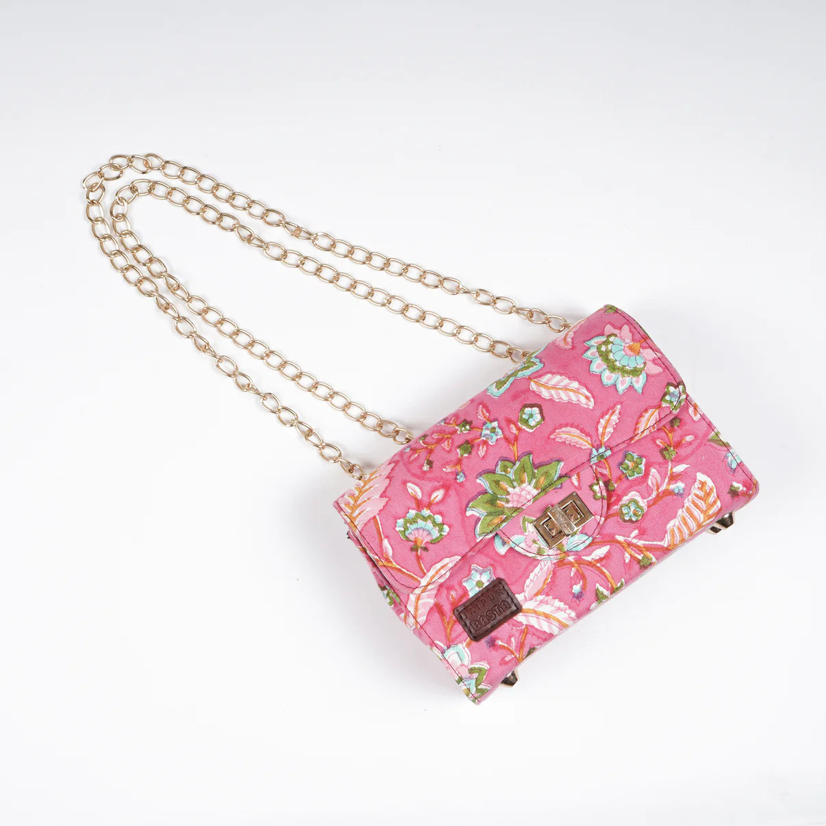 Handcrafted Block Print Satchel Bag