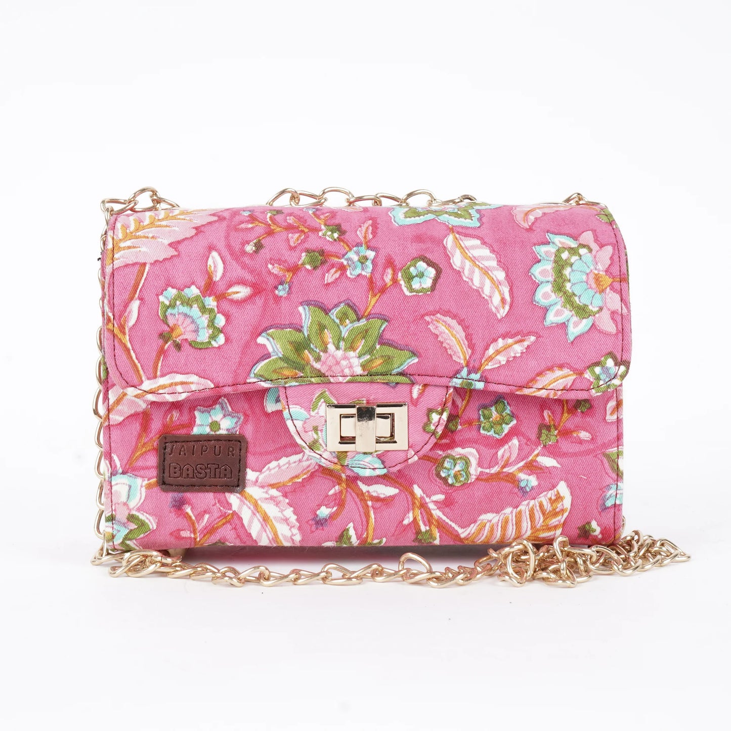Handcrafted Block Print Satchel Bag