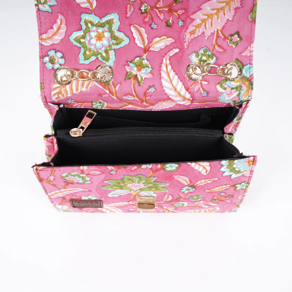 Handcrafted Block Print Satchel Bag