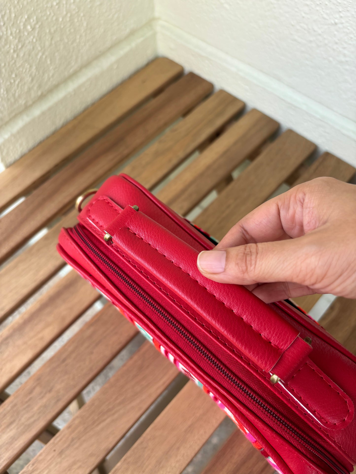 Vivid Handcrafted Briefcase Sling