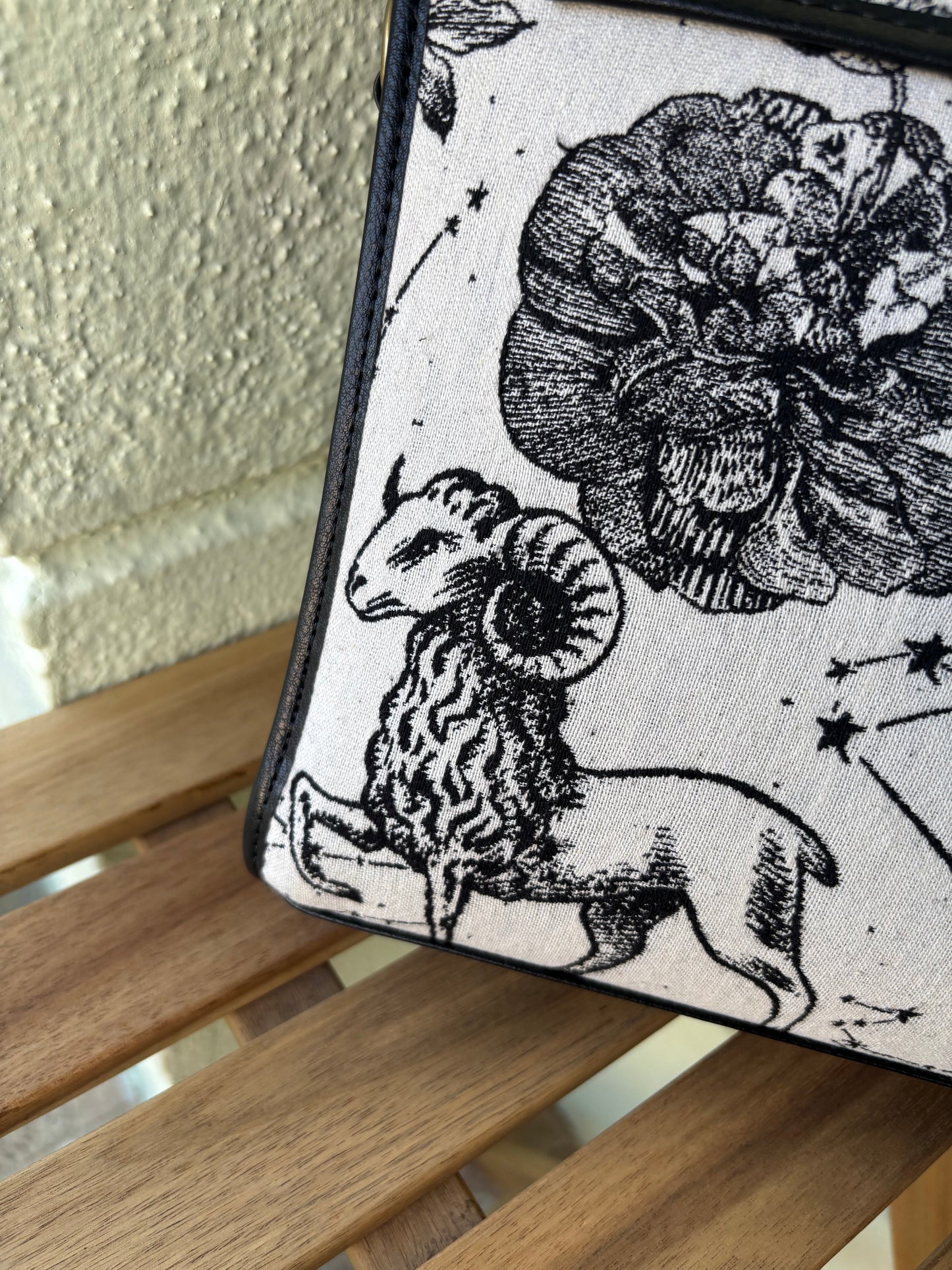 Celestial Handcrafted Saddle Bag