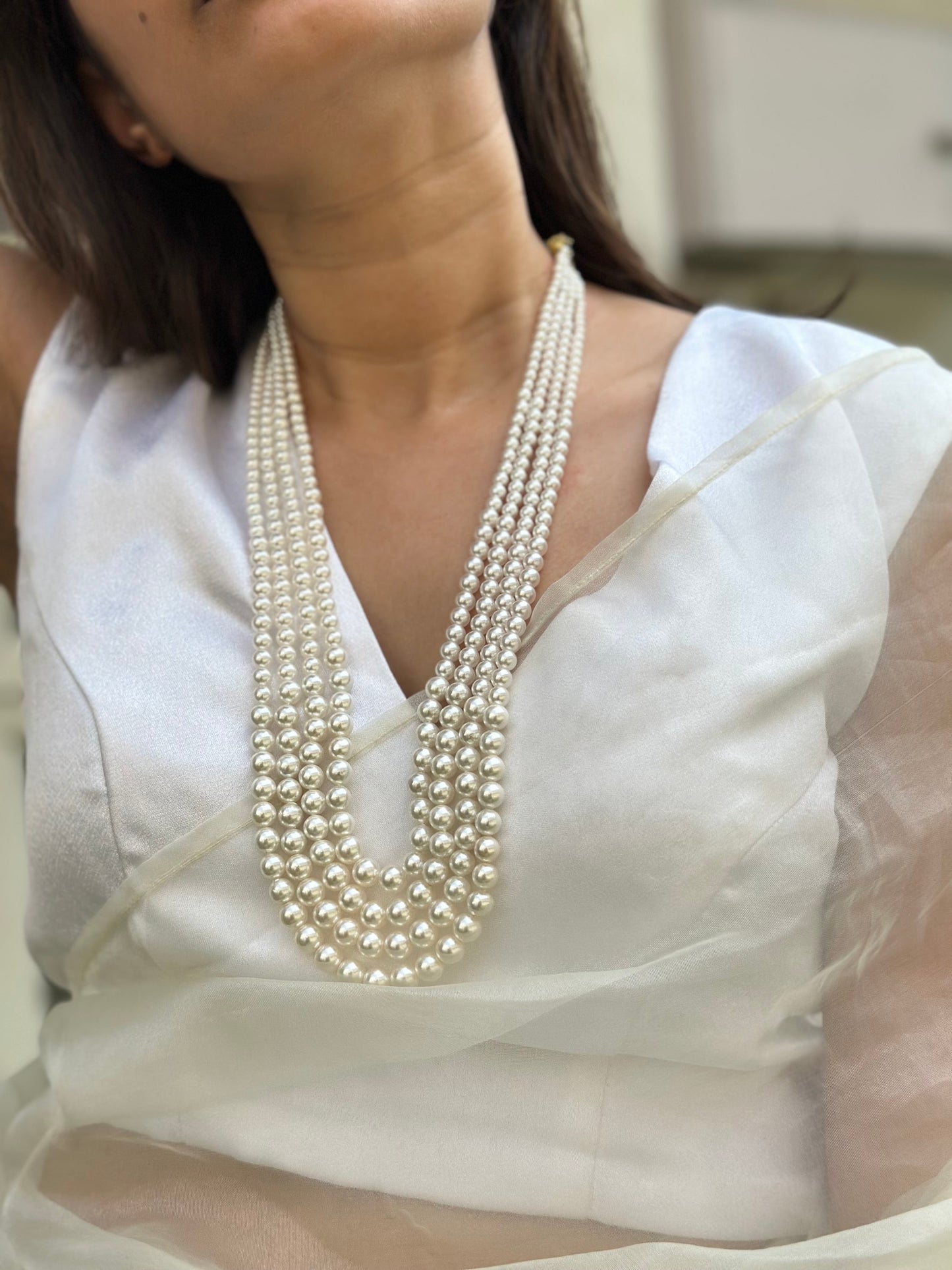 Rooh Pearl Layered Necklace
