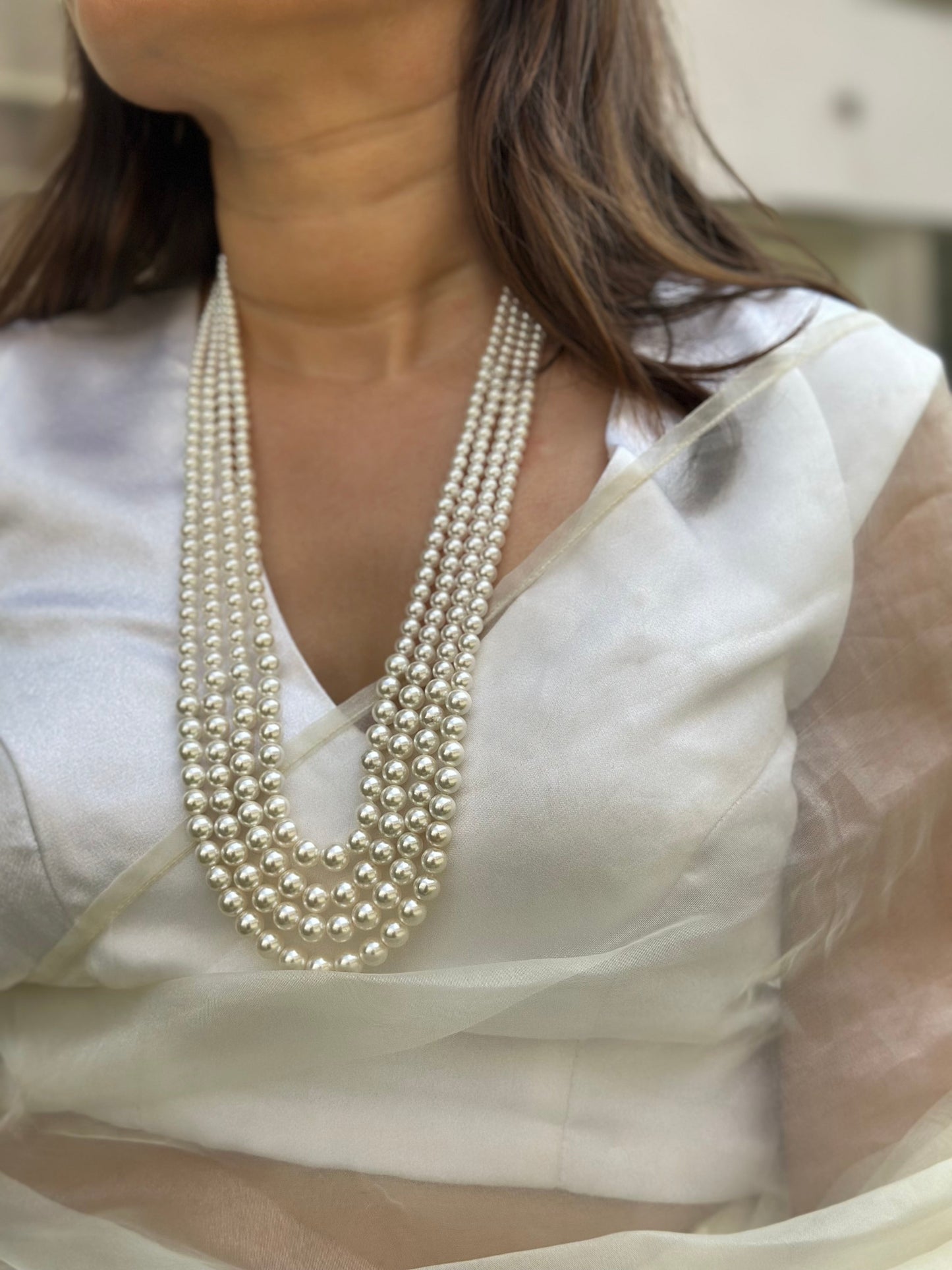 Rooh Pearl Layered Necklace