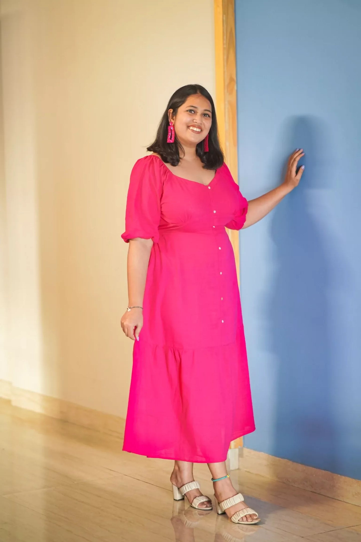 Pink-cotton-dress-2