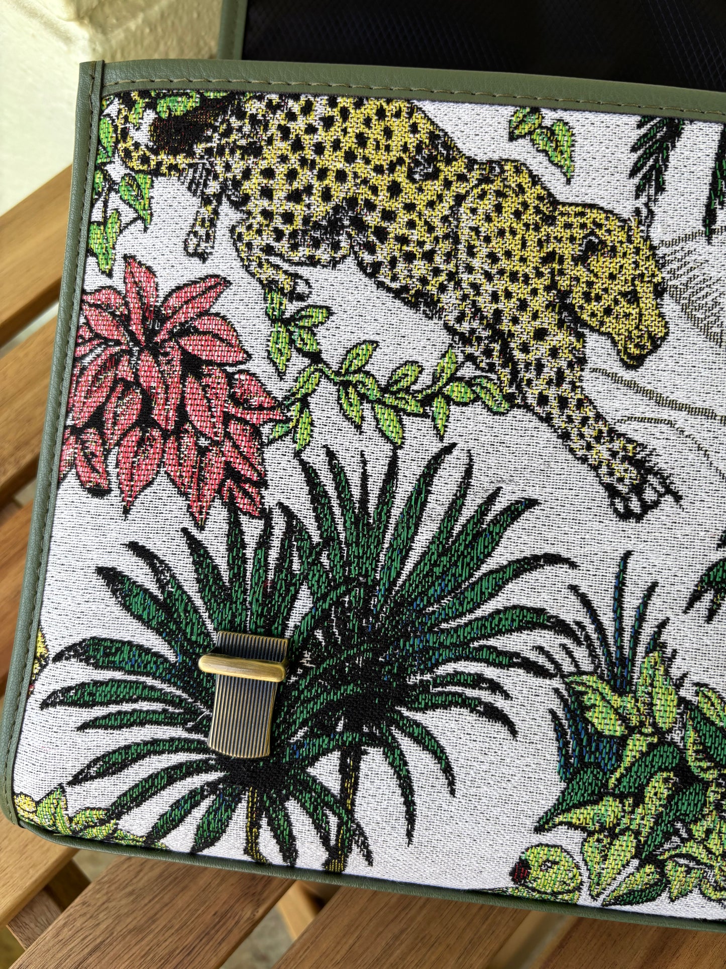 Savanna Luxe Handcrafted Saddle Bag