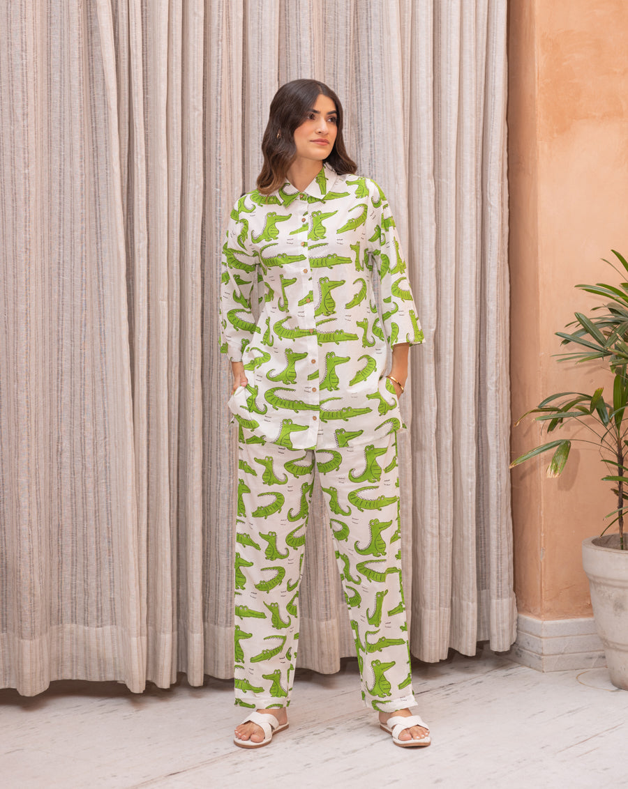 Agar Magar Cotton Co-ord Set