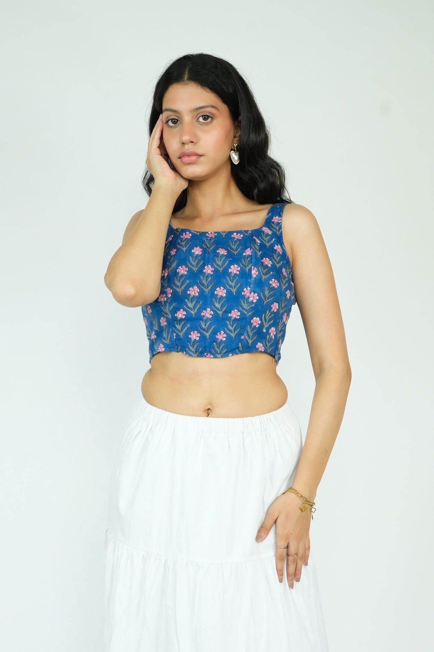 Cotton Corset Top