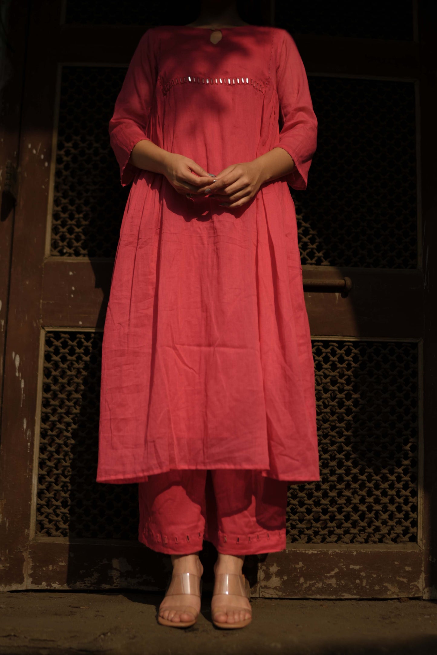 Berry Pink Kurta Set