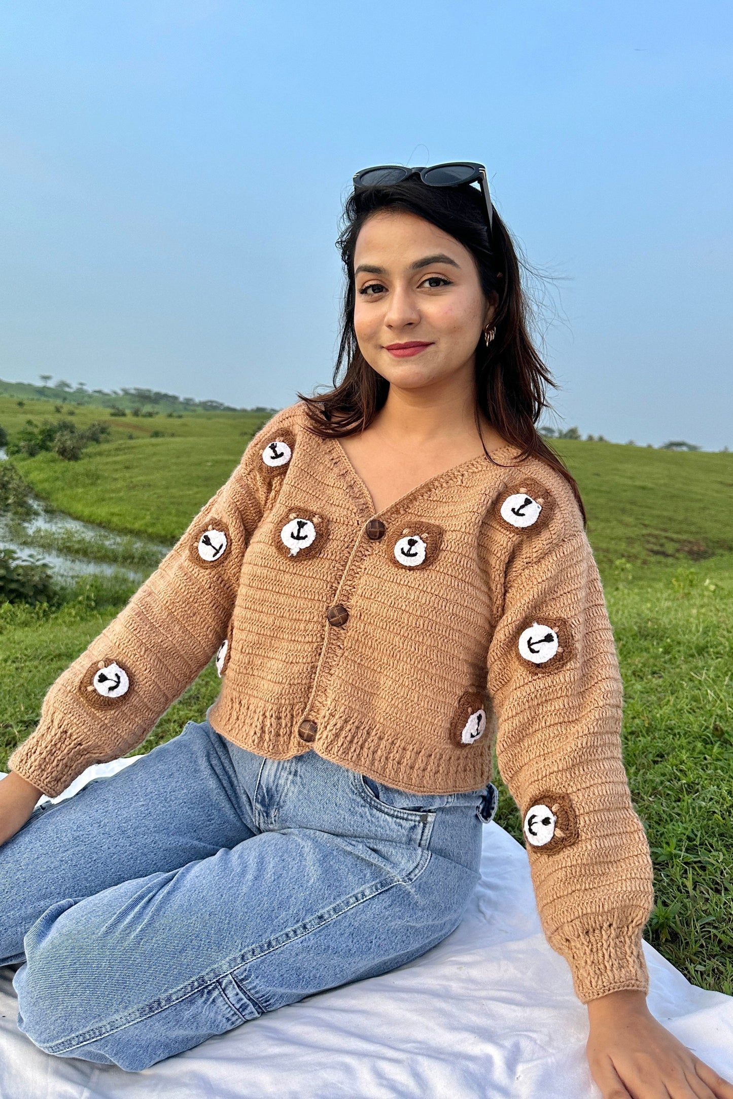 Teddy Brown Cardigan