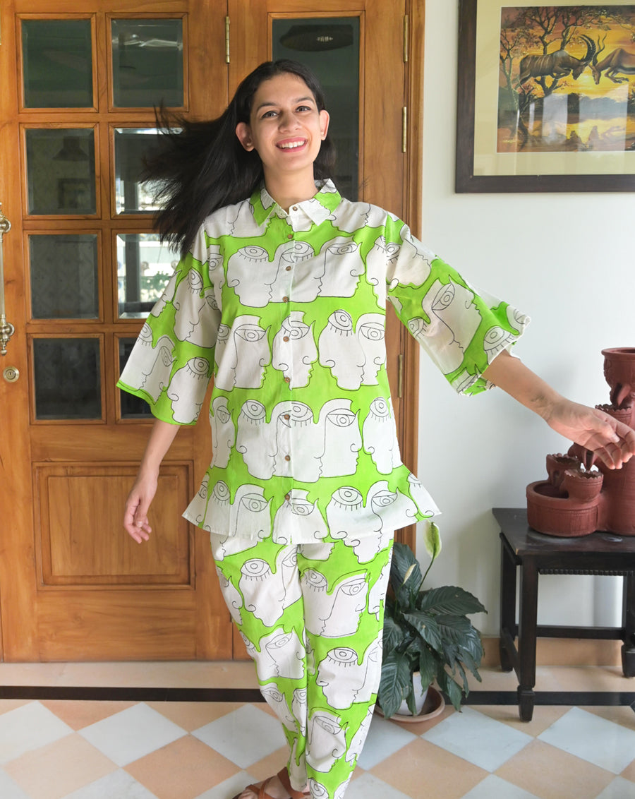 Chehre Cotton Co-ord Set