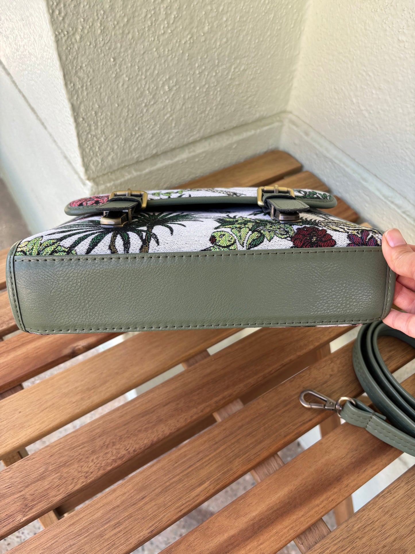 Savanna Luxe Handcrafted Saddle Bag