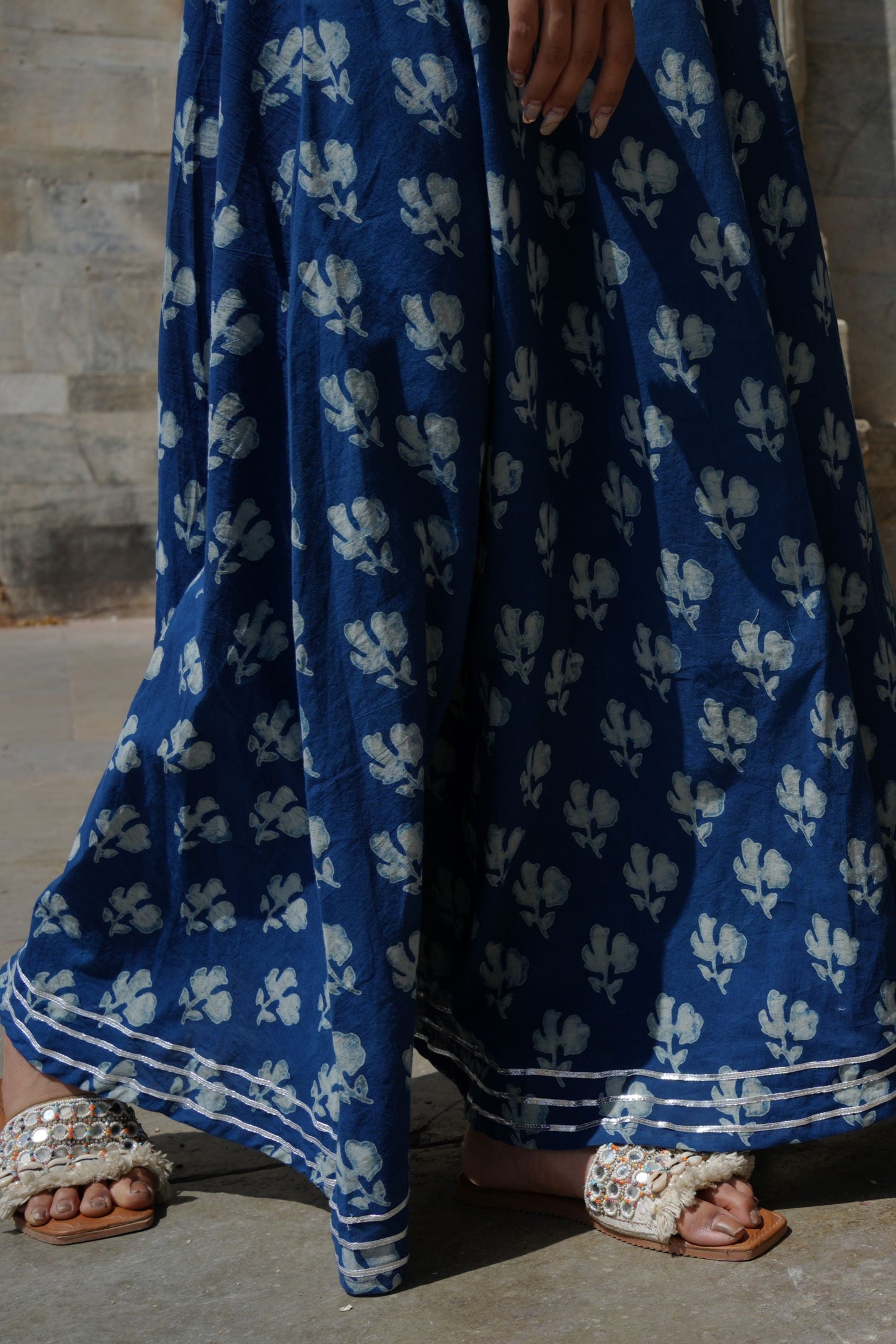 Printed Long Skirt