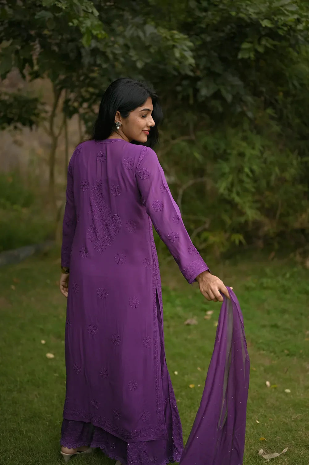 Viscose Plazo Set