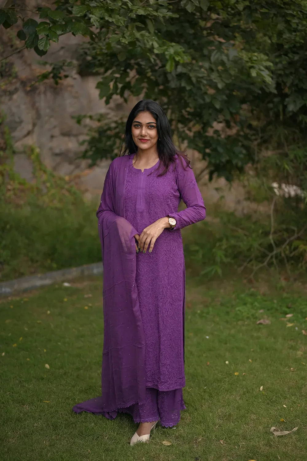 Viscose Plazo Set