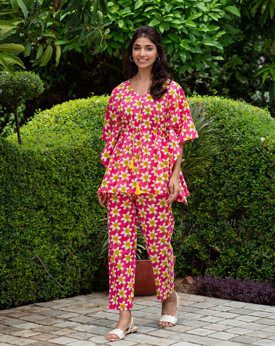 Daffodil Chill Jams Cotton Co-ord Set