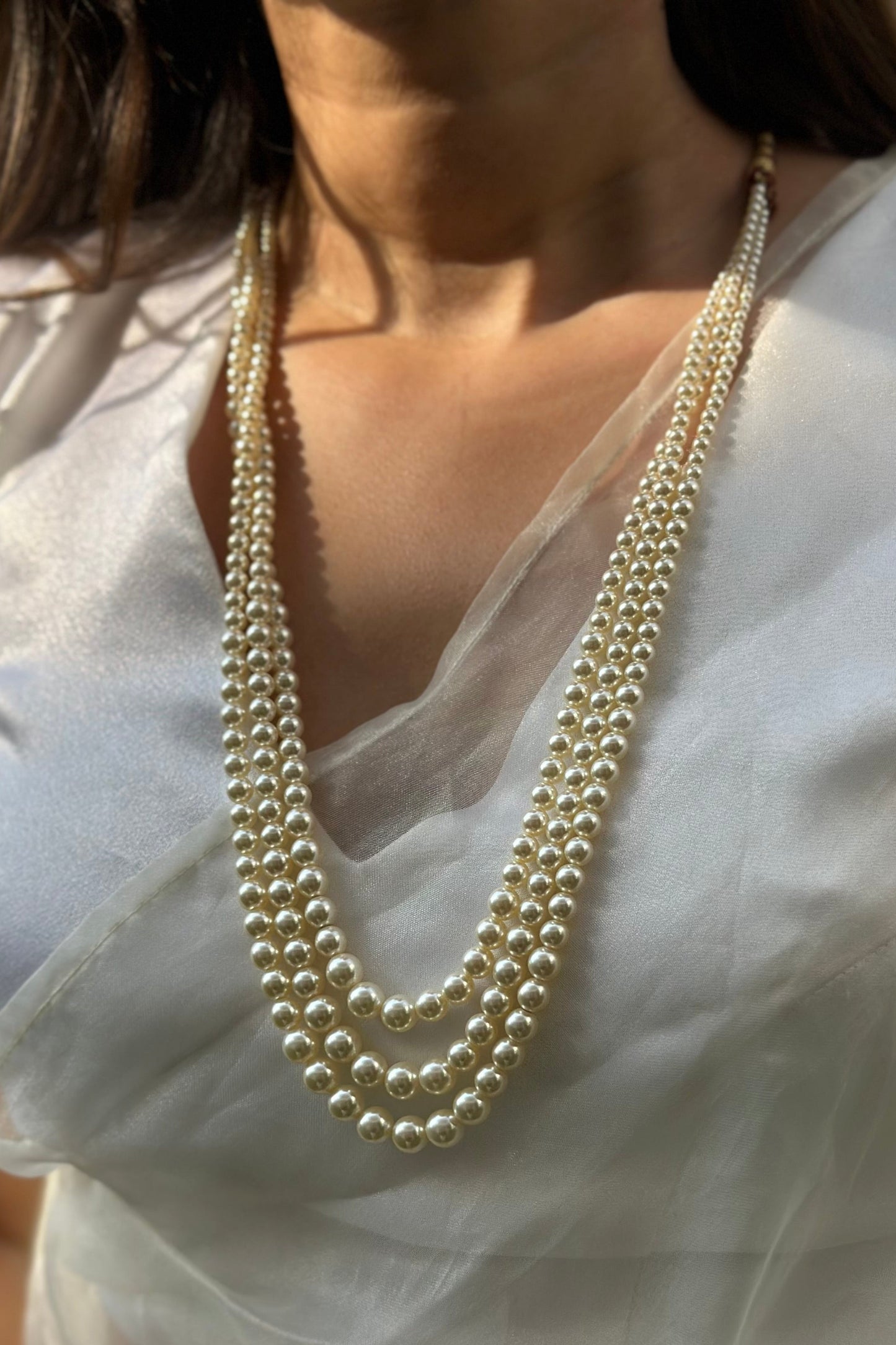 Rooh Pearl Layered Necklace