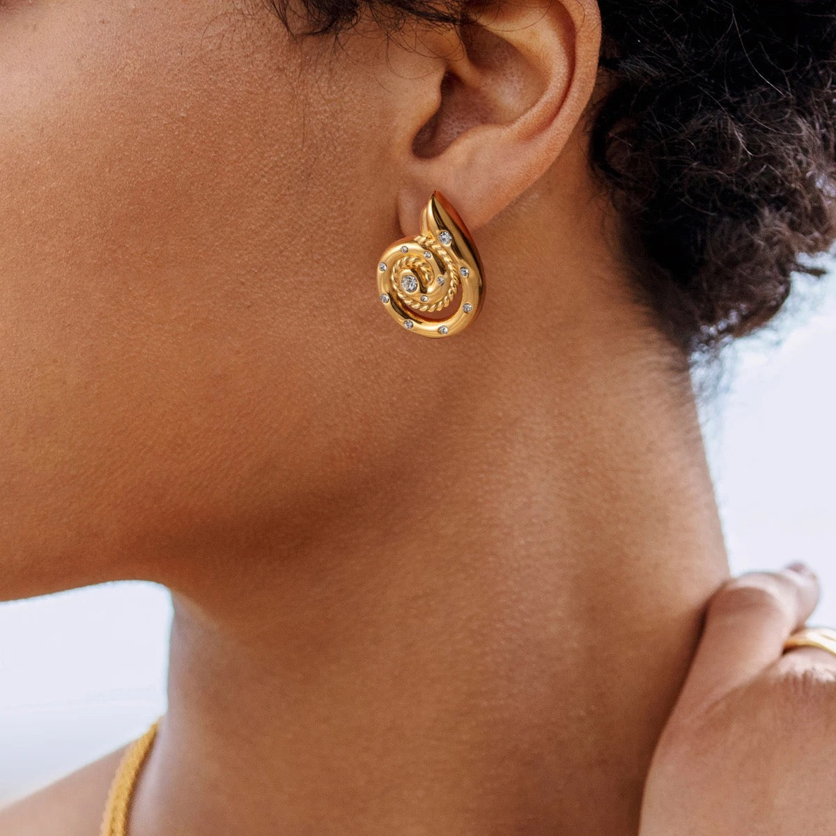 Slug Earrings