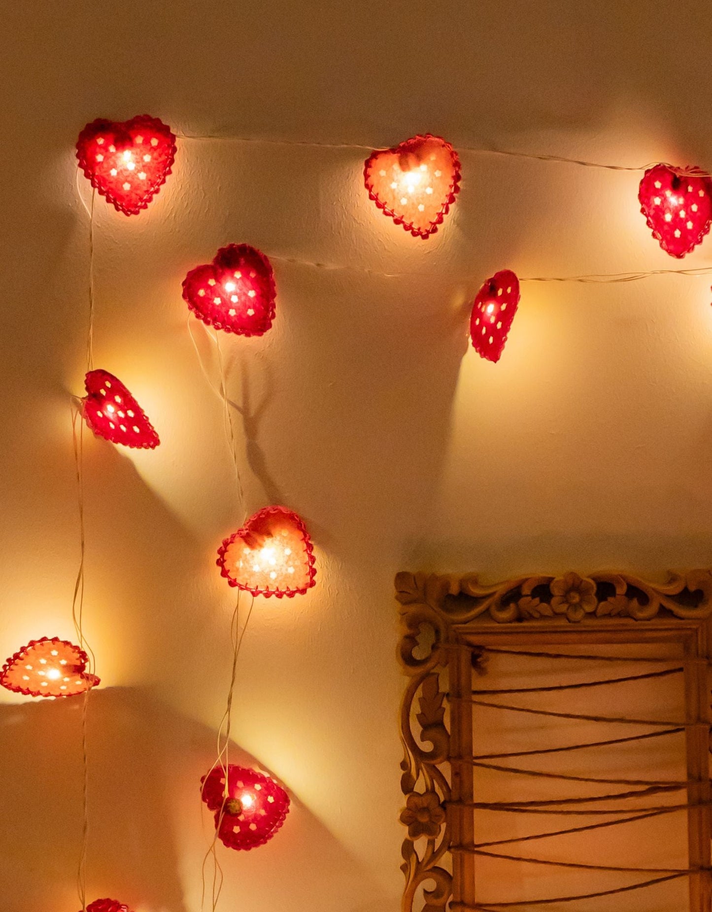 Heart Made - Crocheted String Lights