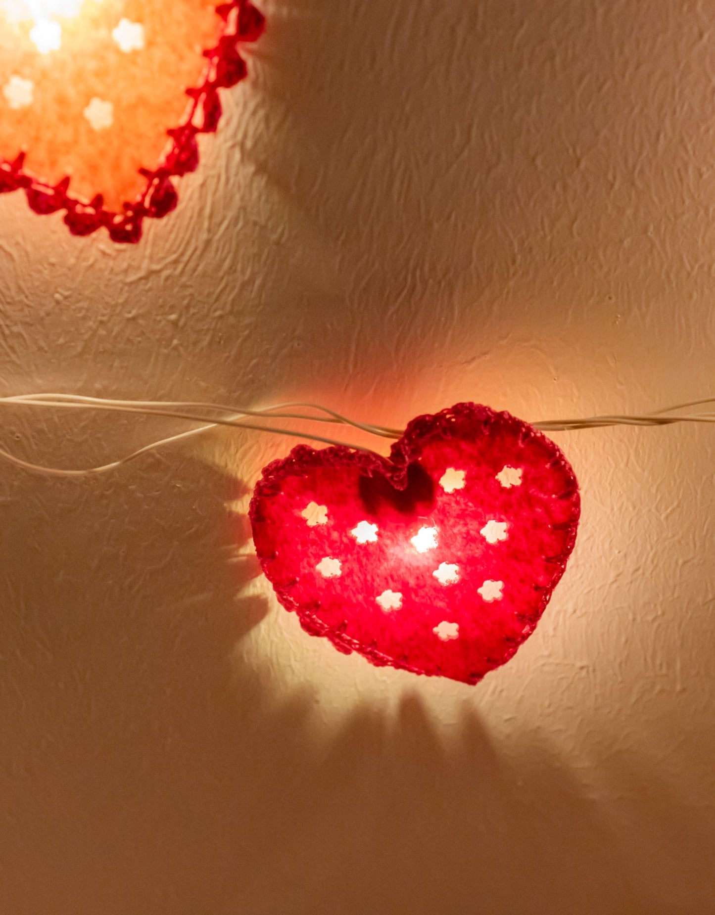 Heart Made - Crocheted String Lights