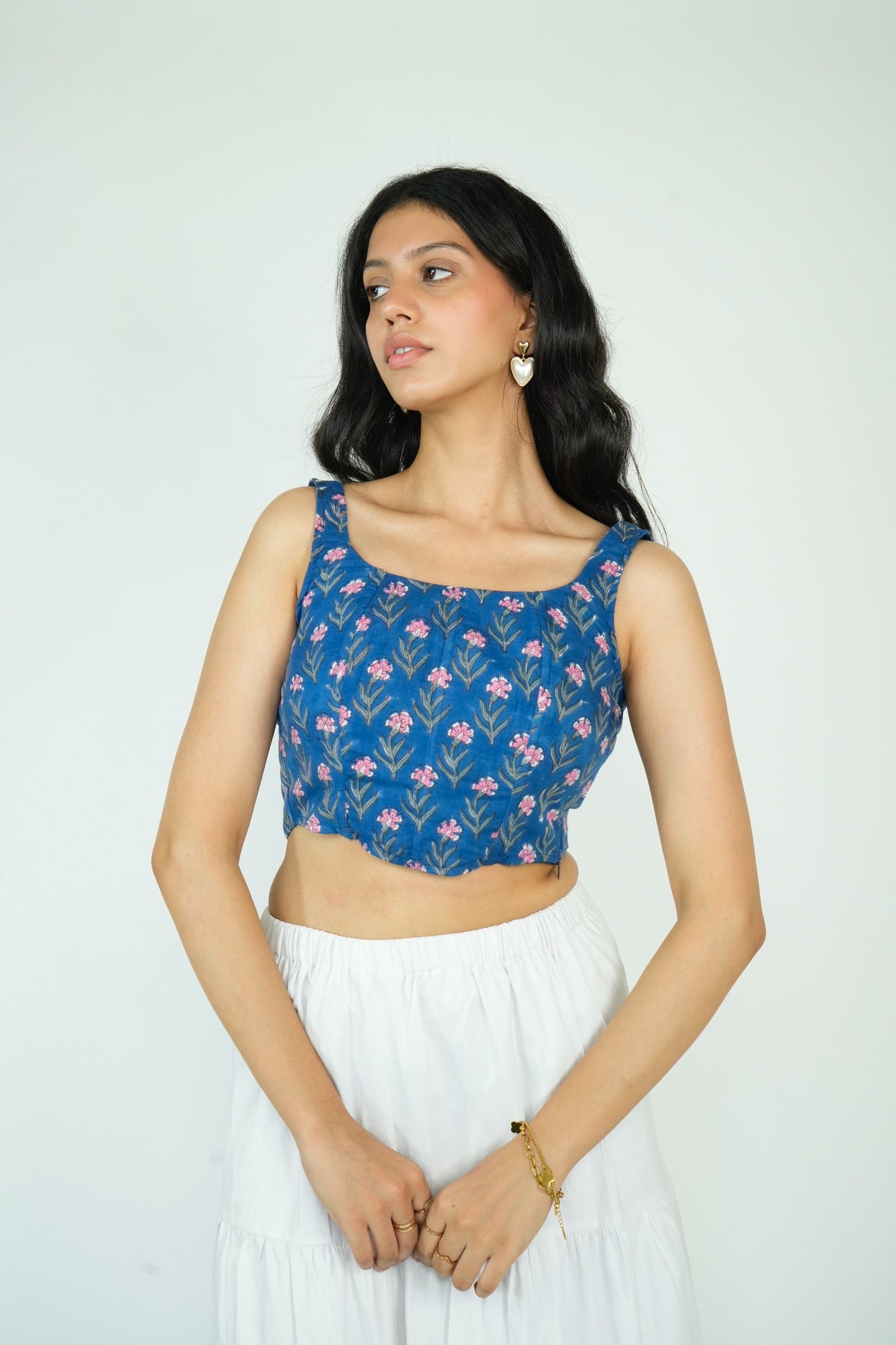 Cotton Corset Top