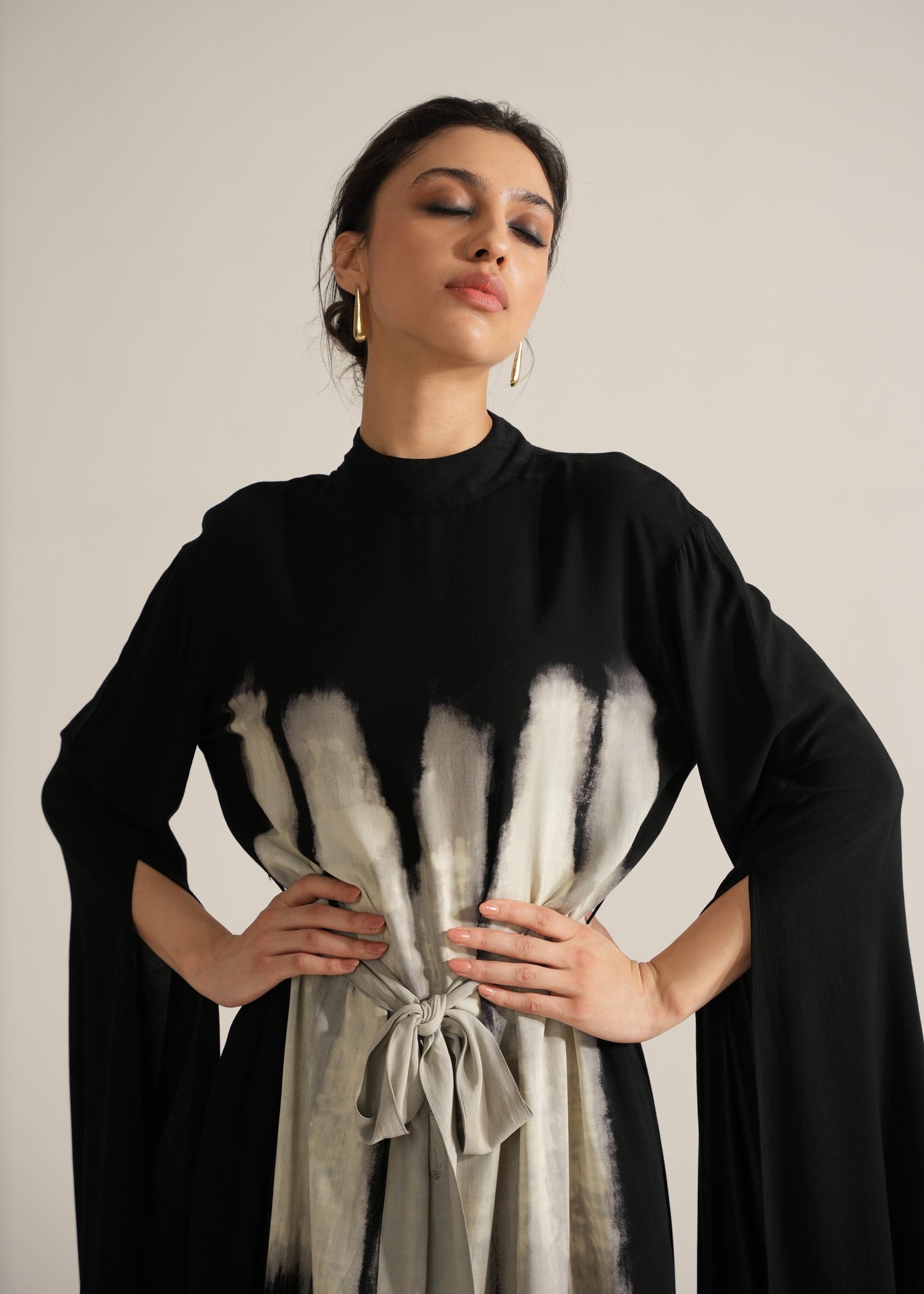Aura Dress with Extended Sleeves