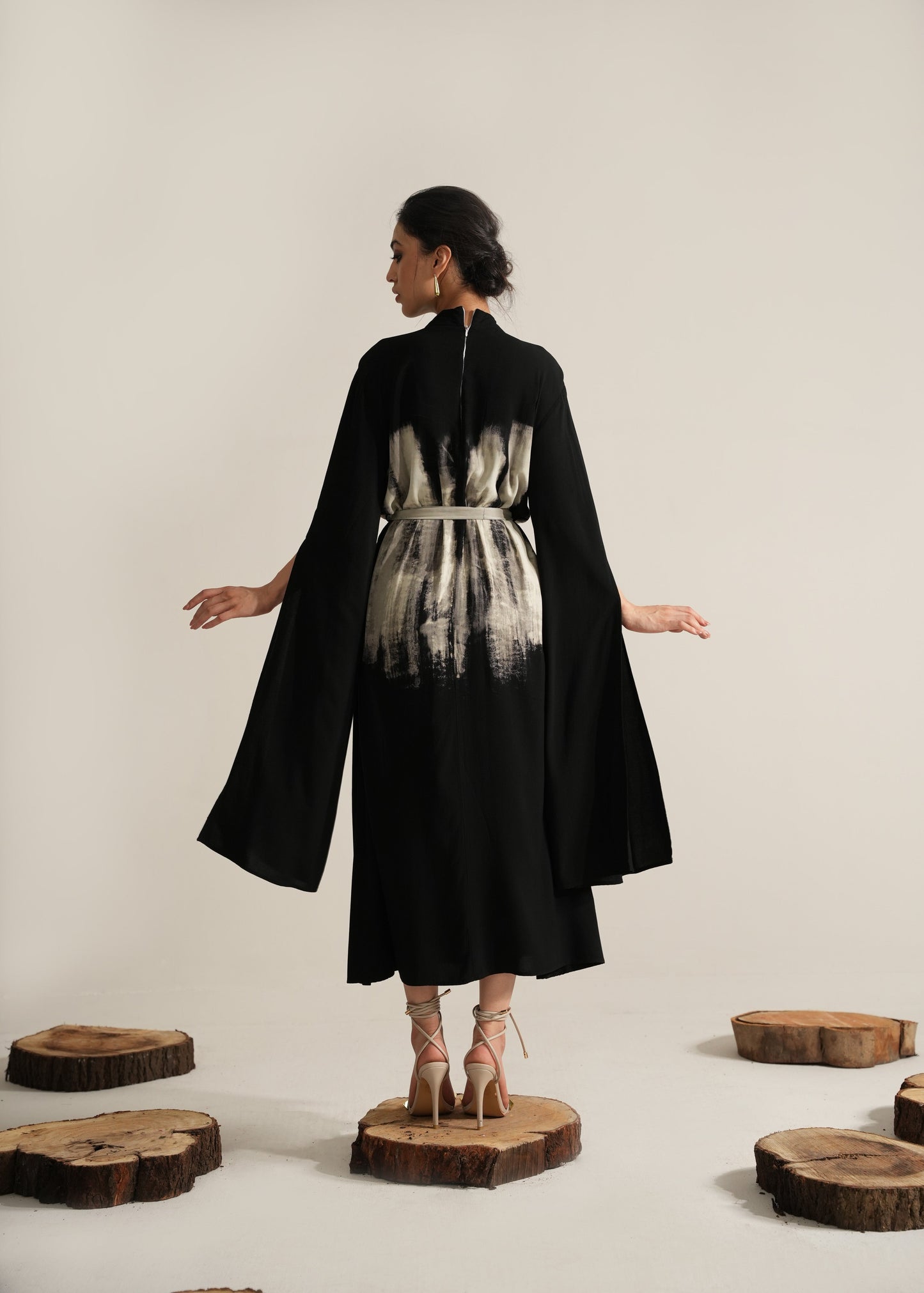 Aura Dress with Extended Sleeves